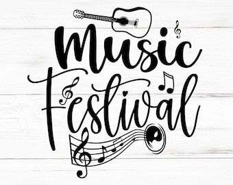 Music Festival Svg, Music Festival Png, Music Festival Bundle, Music Festival Designs, Music Festival Cricut