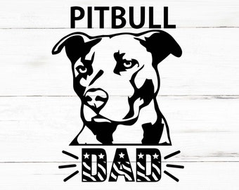 Pitbull Dog Svg, Pitbull Dog Png, Pitbull Dog Bundle, Pitbull Dog Designs, Pitbull Dog Cricut