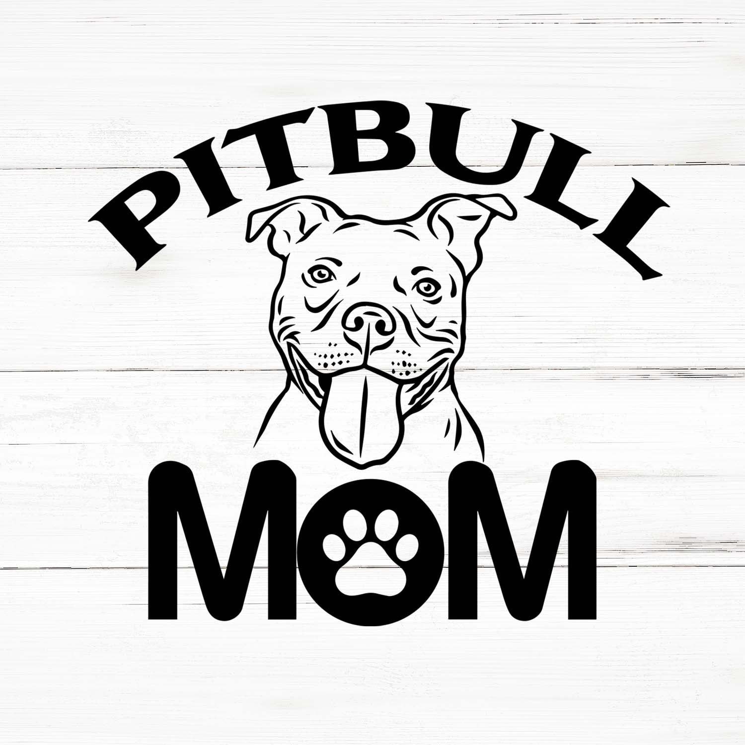 Pitbull Mom Svg Pitbull Mom Png Pitbull Dog Bundle Pitbull - Etsy