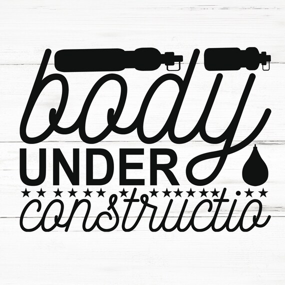 Body Under Construction Svg Body Under Construction Pngbody Etsy