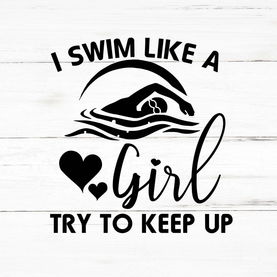 Swim Girl Svg, Swim Girl Png, Swim Girl Bundle, Swim Girl Designs, Swim