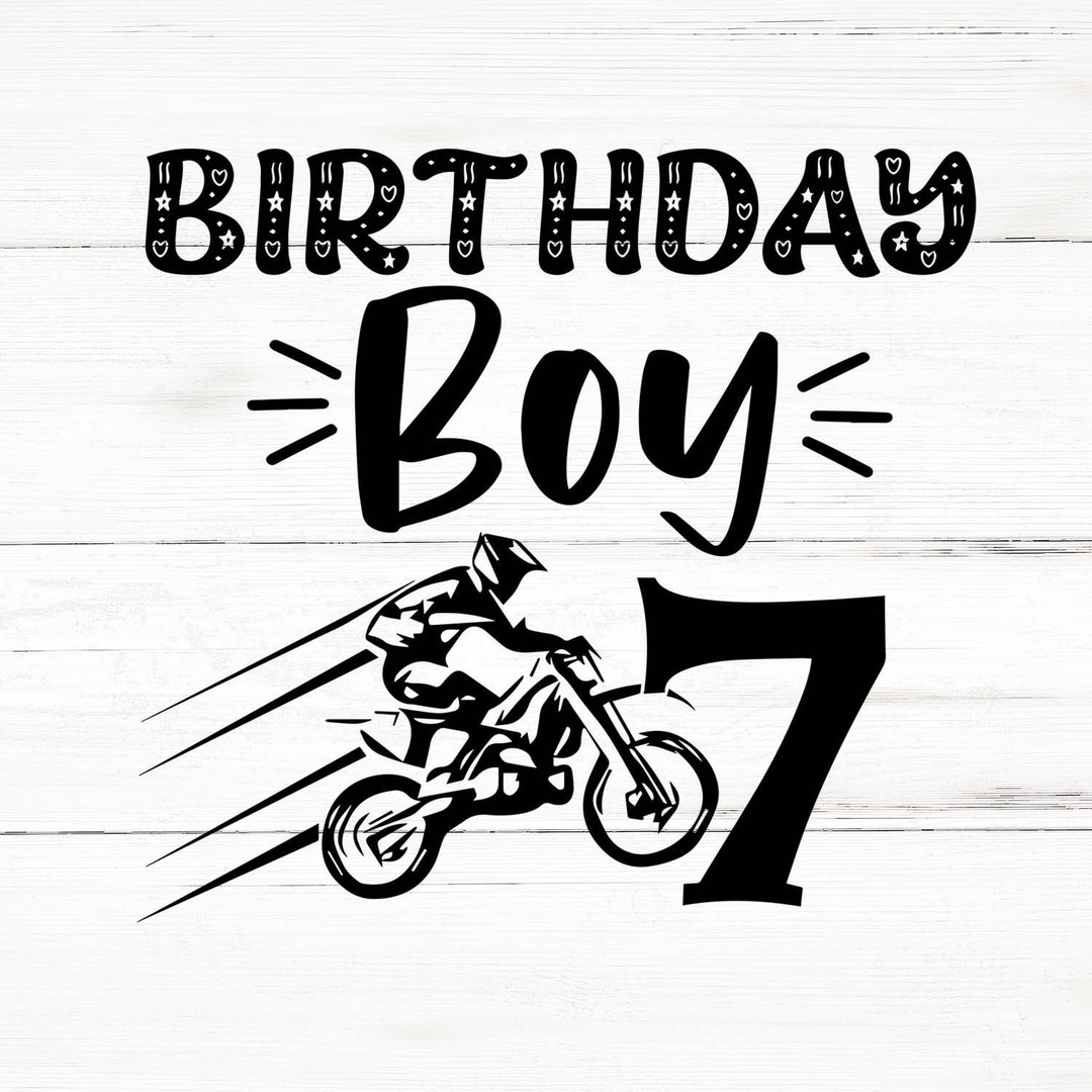 Birthday Boy 7 Svg, Birthday Boy 7 Png, Birthday Boy 7 Bundle, Birthday