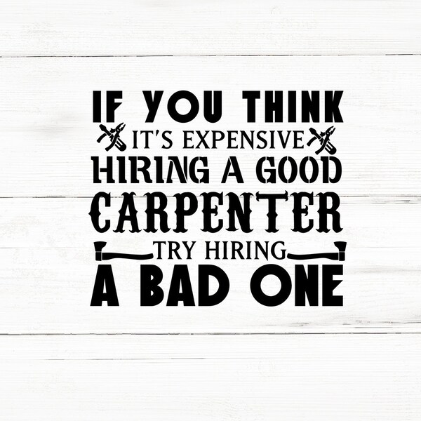 Carpentry Svg - Etsy