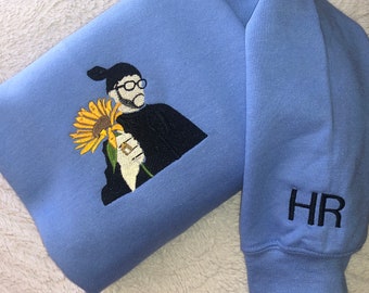 Bad Bunny Crewneck | Bad Bunny Sweater| Sweater| Bad Bunny| Bad Bunny Fan| Bad Bunny Embroidery tshirt| Embroidered| Gift