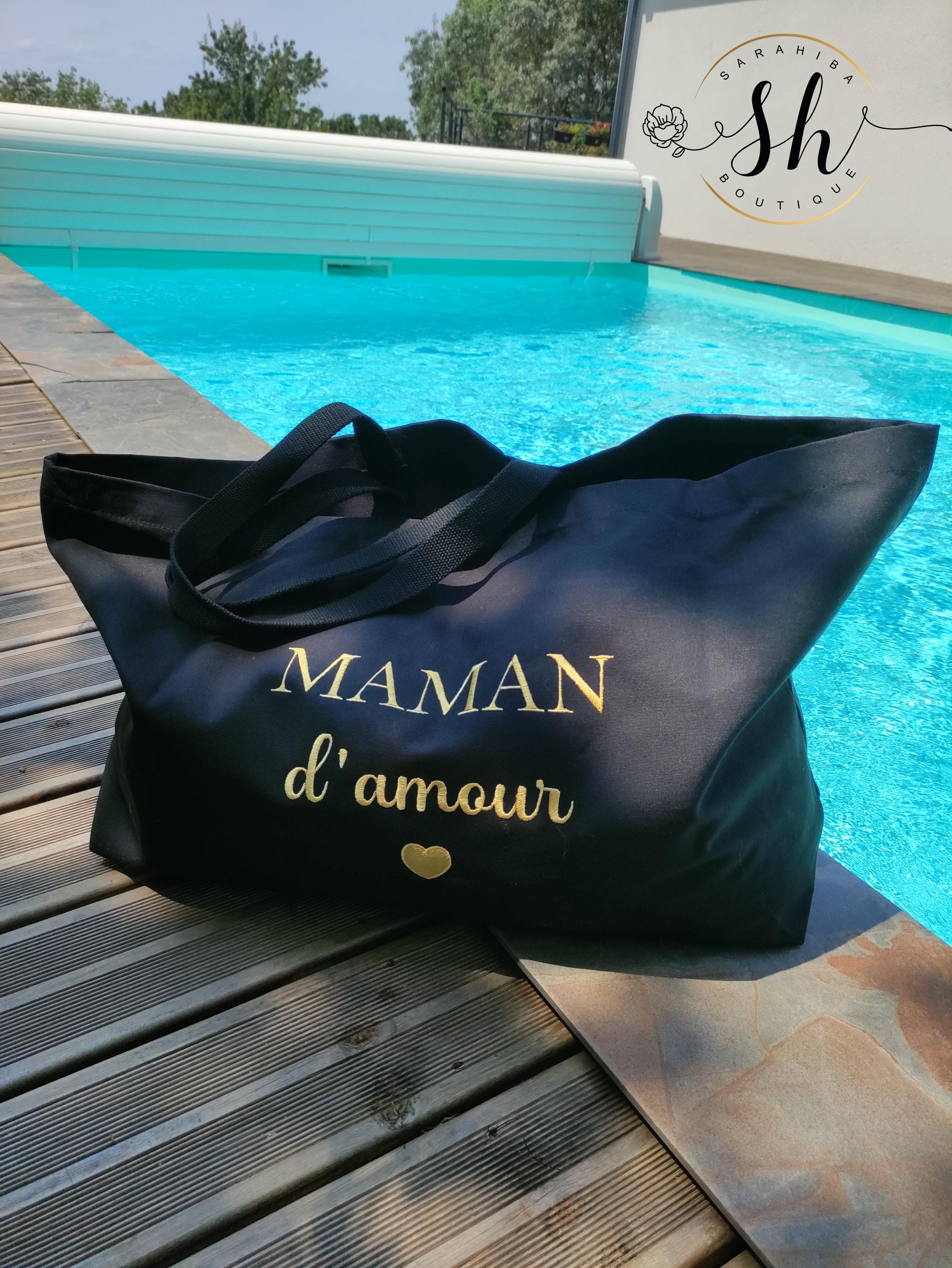 Sac De Tapis De Yoga Gaiam - Bleu Floral, Grand, Coton, Fermeture éclair, Brodé