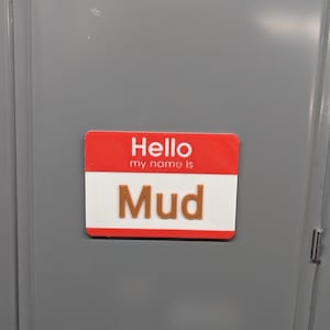 My Name Is MUD, Primus 90&#39;s Band Lyric Magnet
