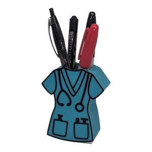 Doctor or Nurse Scrubs Pen Holder