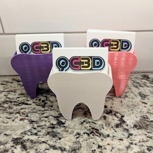 Dentist Tooth Business Appointment Card Holder