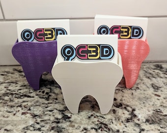 Dentist Tooth Business Appointment Card Holder