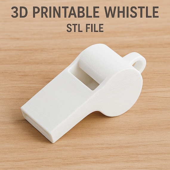 Fischietto 3D – File STL per Stampa 3D | Design Sportivo e Funzionale