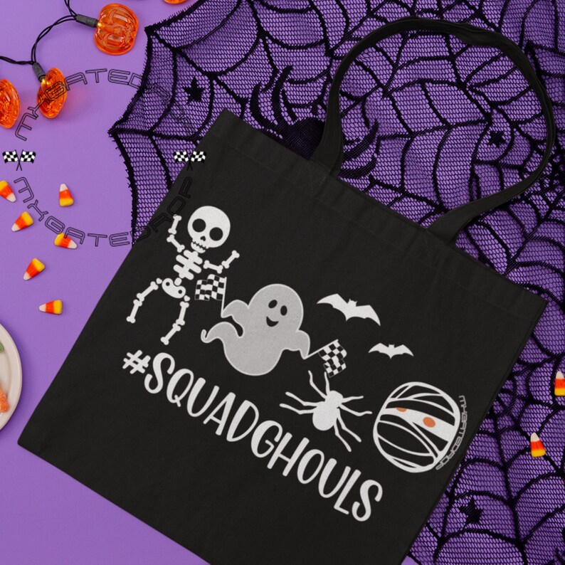 Halloween Dirt Bike Trick or Treat Bag motocross Halloween Etsy