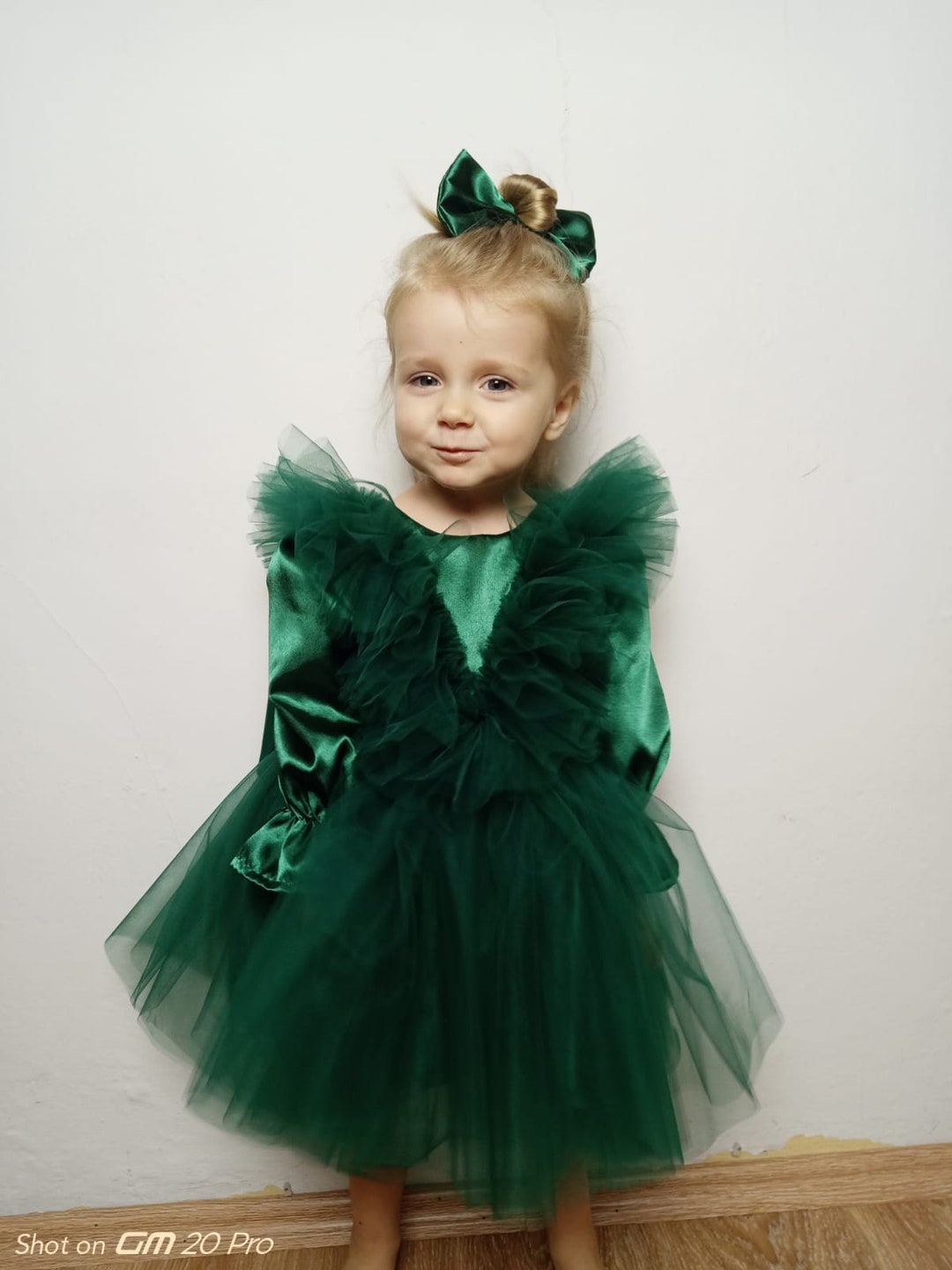 emerald green baby dress Baby Girls Multi Color Soft Sequin Adorned Flower Girl Dress 6-24M Pink / 24M