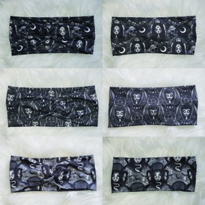 Stretch Headbands / Witchy Headband / Goddess