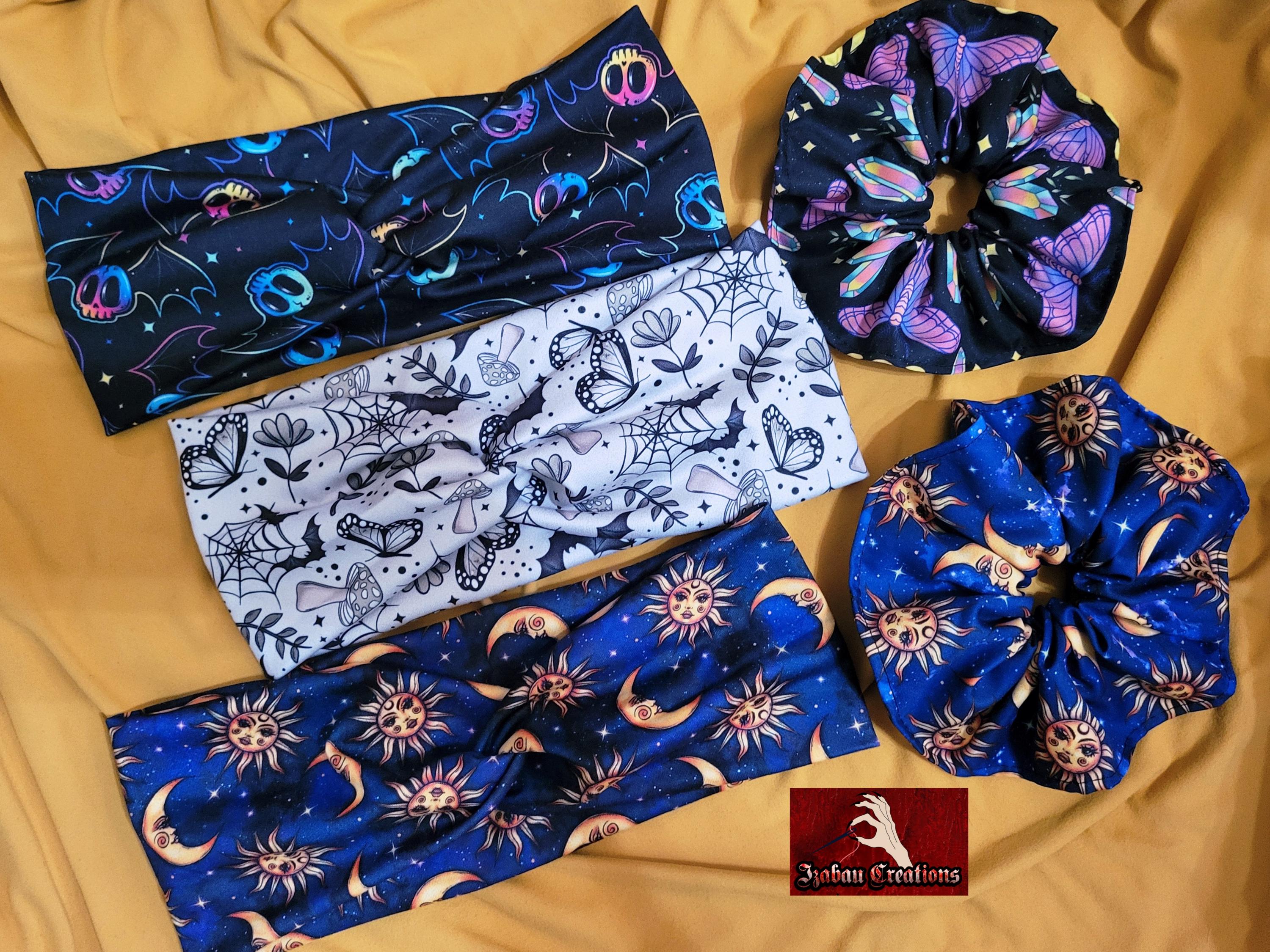 Boho Style Floral Hair Crown, Hair Accessories, Goth Style Headband, Whimsigoth MOSTORY Handmade Boho Flower Crown Headband Celtic Fairy  main image 3