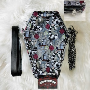 Coffin Purse / Transparent Coffin Bag