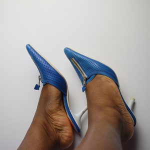 Faith cheap blue heels