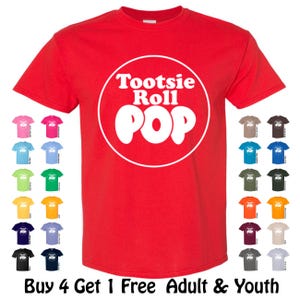 Tootsie Pop Costume Teacher Group Matching Family Halloween Costume Shirt