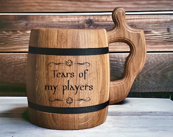 Tranen van mijn spelers Oak Beer MUg cadeau voor D&D-speler