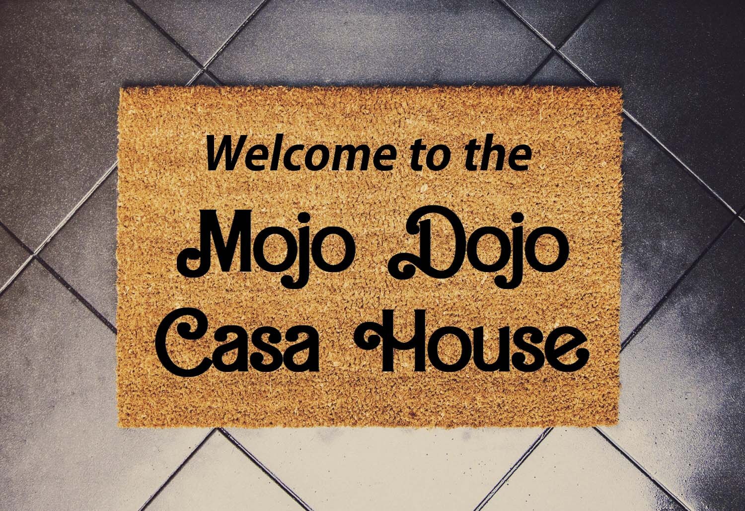 Mojo Dojo Casa House Door Mat, Barbie Movie Funny Door Welcome Mat, Unique  Design Doormat, Funny Doormat, Gift for Her, Barbie House 