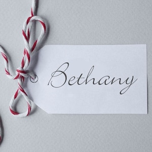 Personalised Christmas Gift Tags | Custom Present Tags | Christmas Wrapping Labels | Family Christmas Name Tags