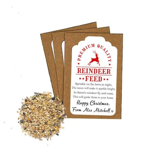 Sacchetti Renne Magiche – 3 Sacchetti Con Polvere Magica Per La Vigilia Di Natale, Regalo Per Bambini, Riempimento Calze - Foto 7