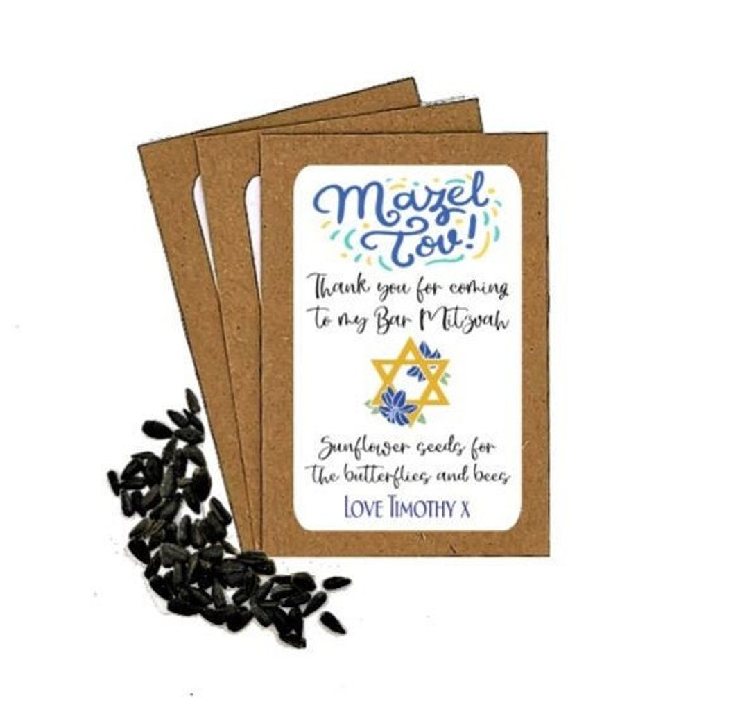Better Office Products 36 Pack Bar Mitzvah & Bat Mitzvah Cards, Mazel Tov Jewish Celebration
