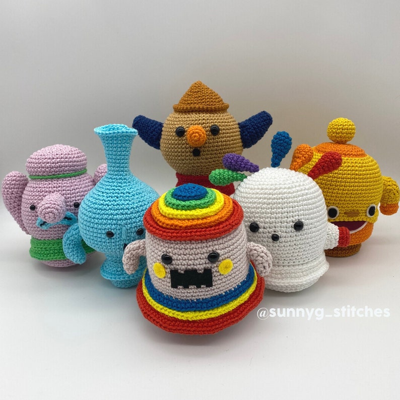 Tockoid Gyroid Amigurumi Crochet Pattern animal Crossing Etsy India