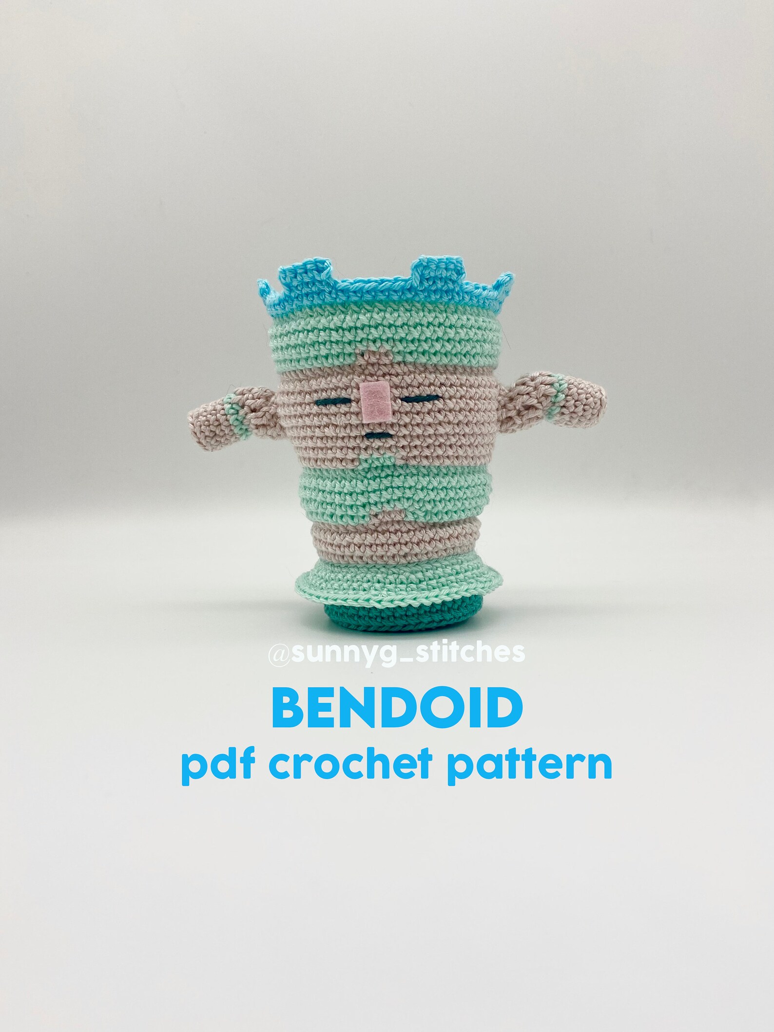 Bendoid Gyroid Amigurumi Crochet Pattern animal Crossing Etsy