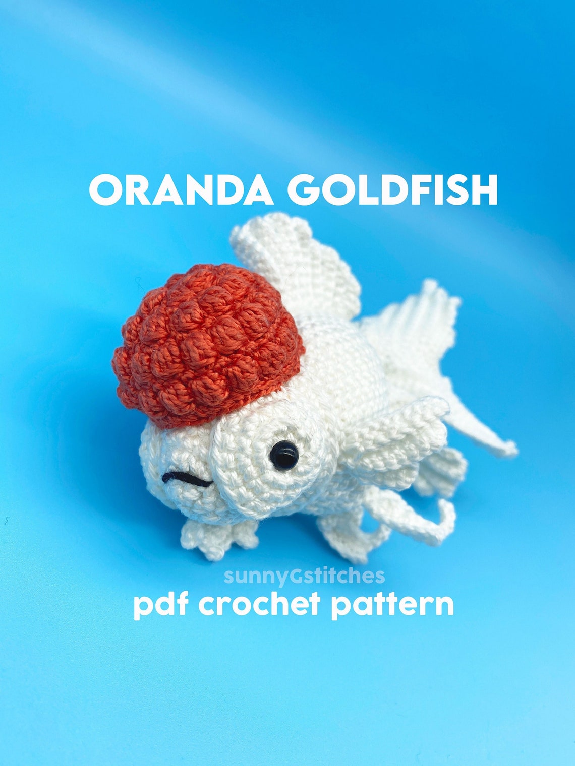 Oranda Goldfish Amigurumi Crochet Pattern - PDF - English - Etsy