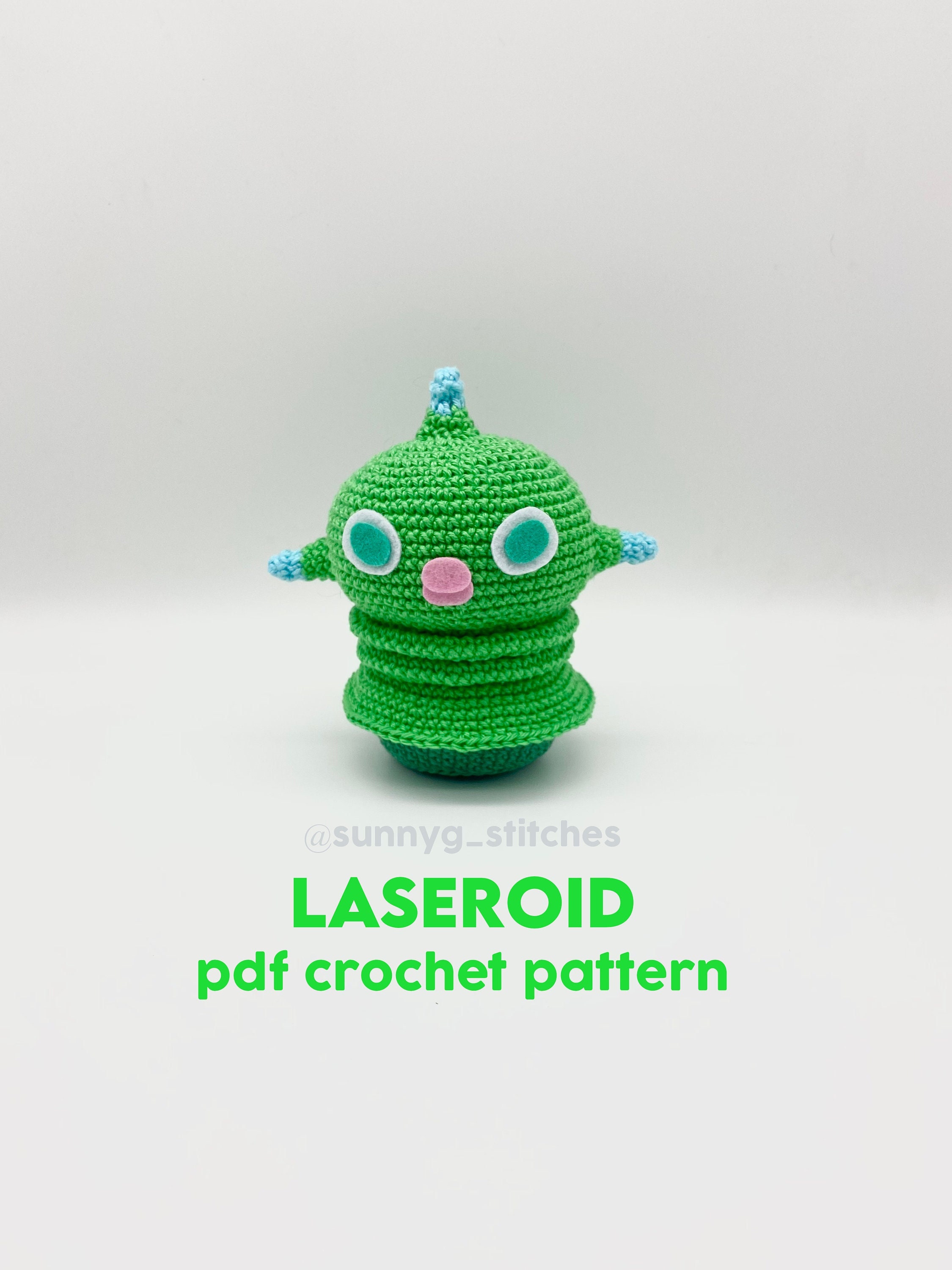 Laseroid Gyroid Amigurumi Crochet Pattern animal Crossing Etsy