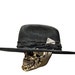 Custom Mens Rock N Roll Fedora Distressed, Western Gamblers Hat ...