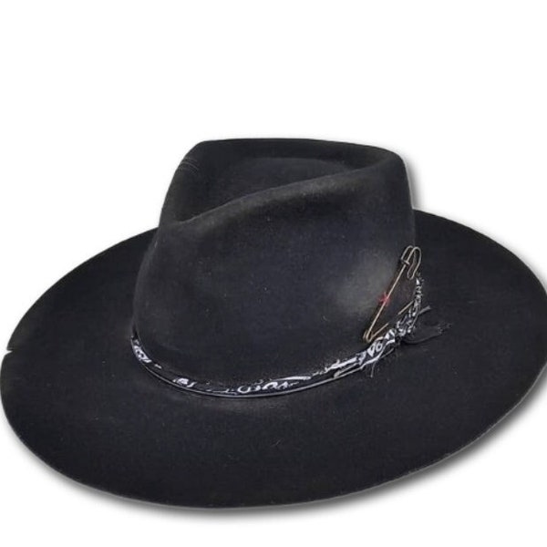 Felt Roll Brim Hat - Etsy