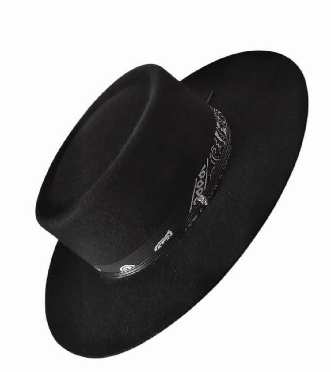 Custom Mens Rock N Roll Hat, Cowboy Rock N Roll Hat, Gambler Hat ...