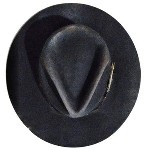 Custom Mens Rock N Roll Fedora Distressed, Western Gamblers Hat ...