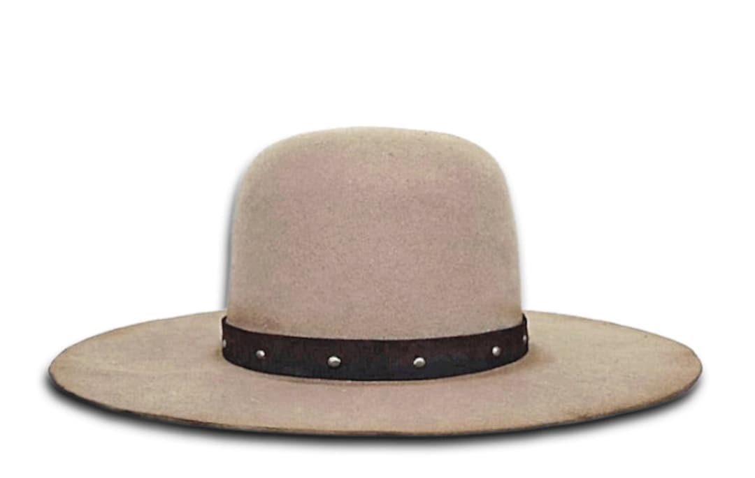 Custom Mens Open Crown Western Hat Round Crown Hat Tiller Etsy Canada