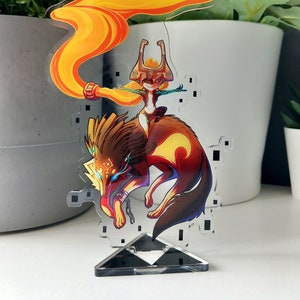 Wolf Link and Midna Large Acrylic Standee (Double Sided) [The Legend of Zelda Twilight Princess]