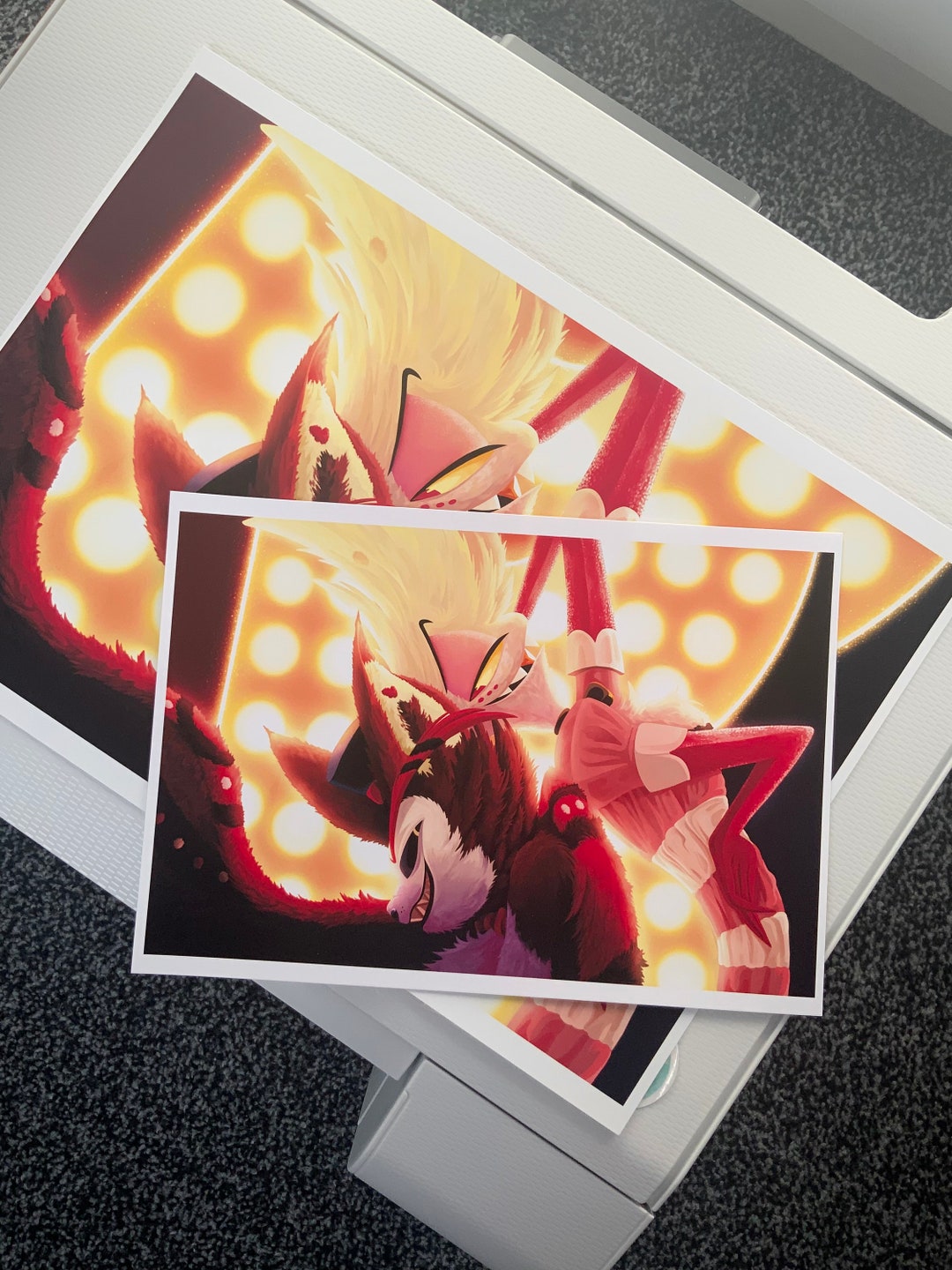 Losers Hazbin Hotel A4 / A5 Print angel Dust & Husk - Etsy