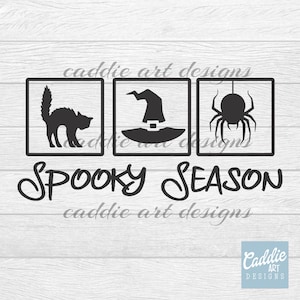 Spooky Season SVG, Halloween SVG, Instant download for printing