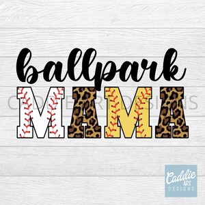 Ballpark Mama png, Baseball png, Softball png, Sofortiger digitaler Download