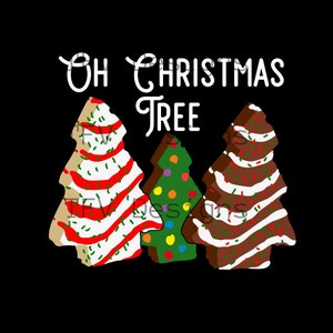 Little Debbie Cake Png, Christmas Tree Png, Christmas Snacks PNG Design for Printing; Sublimation, Instant Download File