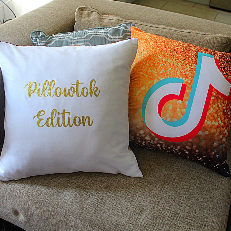 Tiktok Logo Pillowcases Tiktok Logo Pillow Cover Tiktok Logo Etsy