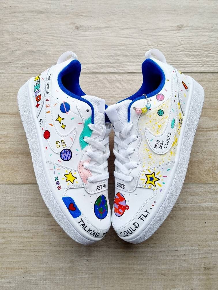 custom astroworld shoes