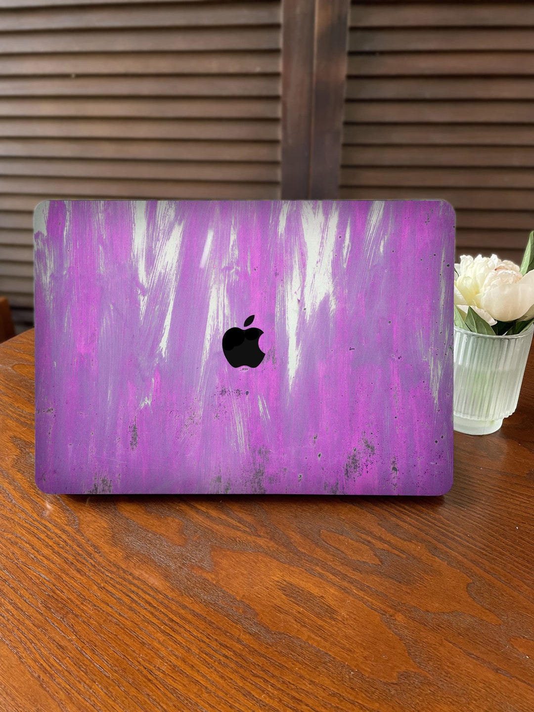 Purple Marble Hard Cover MacBook Case MacBook Pro 14 2021 Etsy