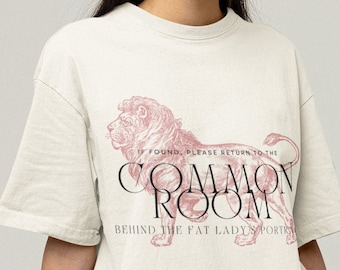 House Pride | Universal Shirt | House of Lions | Gifts for Readers | Bookish Shirts | Comfort Colors | Fandom Merch | HP Shirt