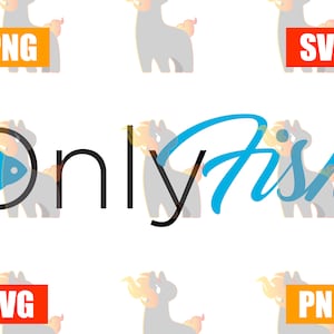 Only Fish | Funny Fishing Shirt Design | PNG & SVG