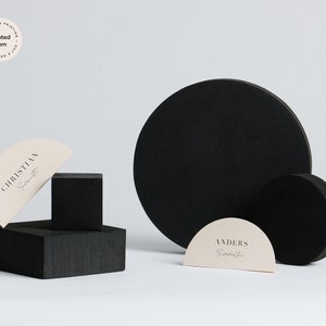 Taco Name Place Cards - The Santa Rosa Collection. Printed Name Card, Wedding Guest Name Card, Circle Table Name card