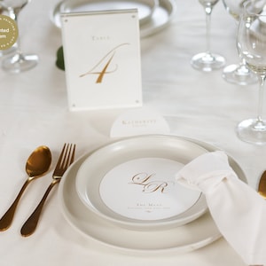 Acrylic Stand - Clear Acrylic Magnetic Table Number Stand
