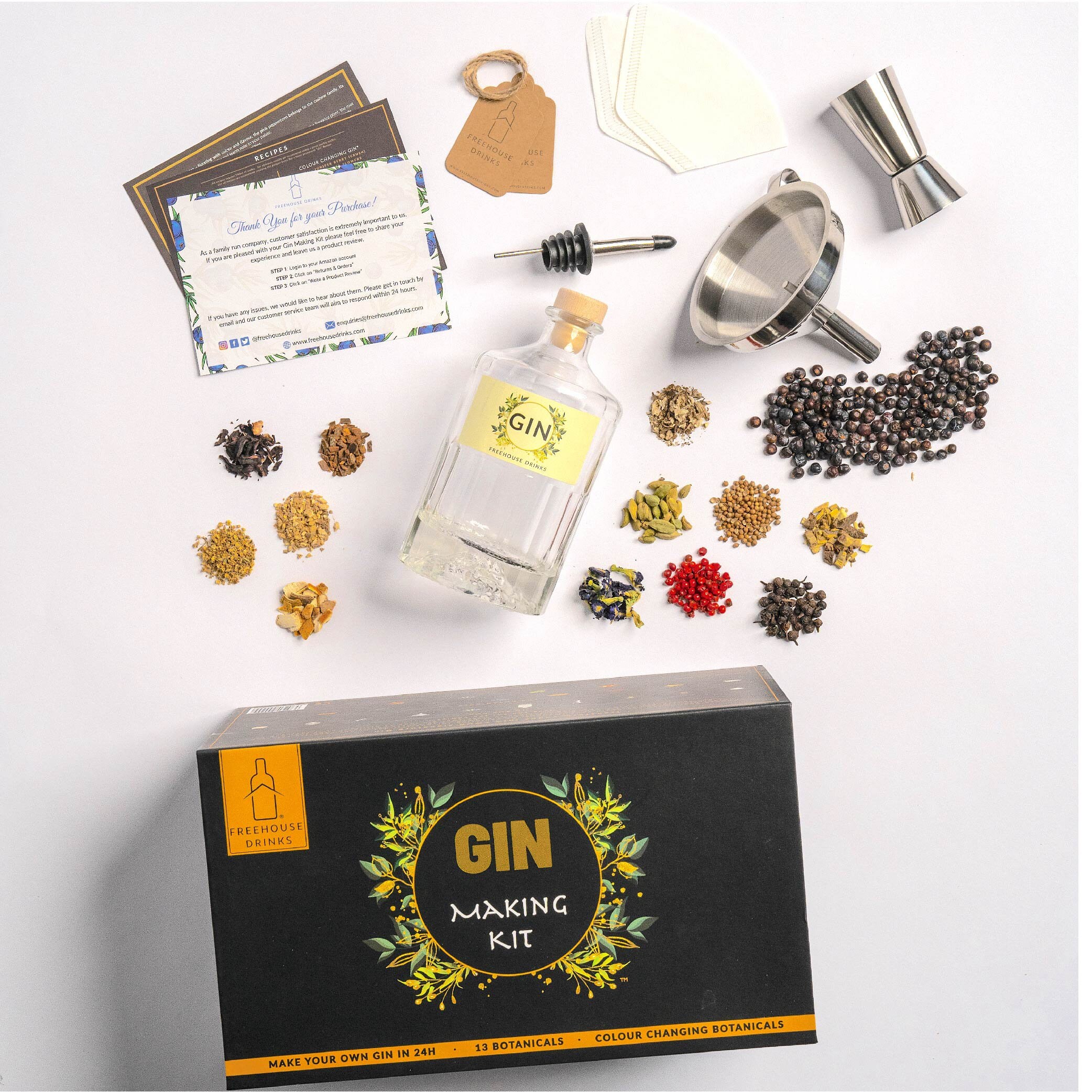 Gin Making Kit Make Your Own Gin at Home in 24 Hours With Etsy UK