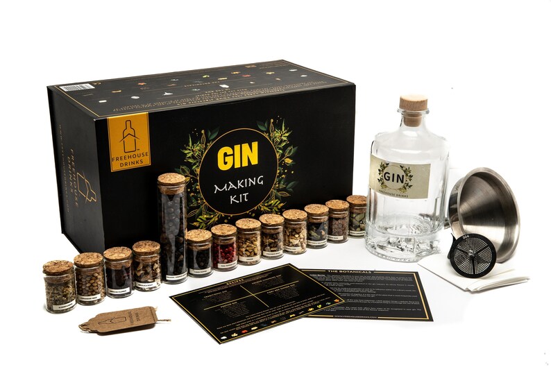 Gin Making Kit Make Your Own Gin at Home in 24 Hours with Etsy