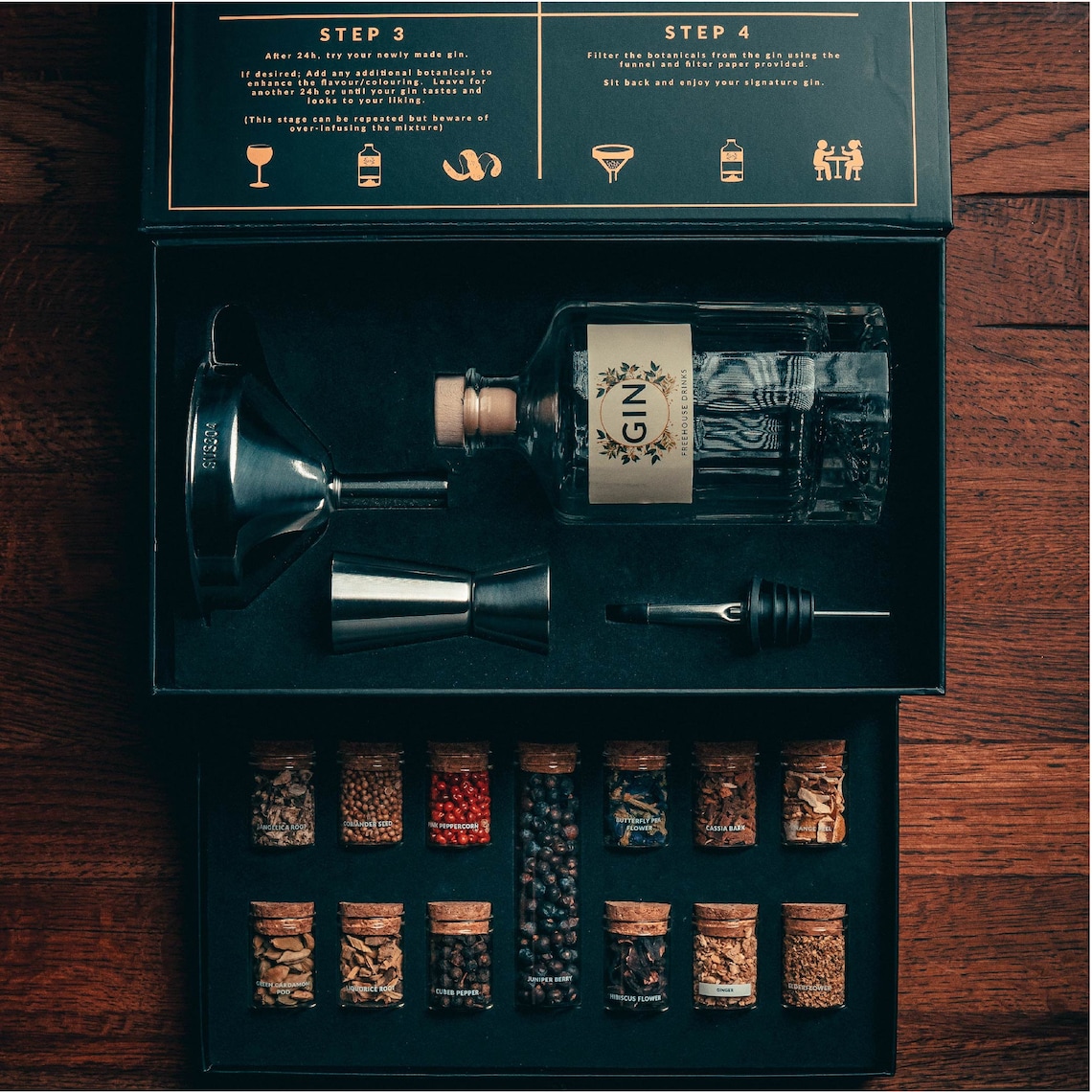 Gin Making Kit Make Your Own Gin at Home in 24 Hours With Etsy UK